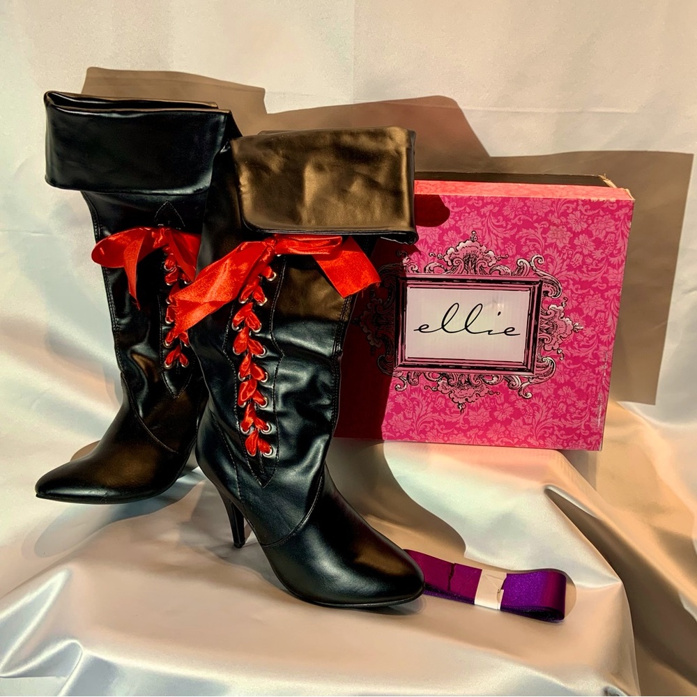 Super sexy Ellie’s “Pirate” Boots 8M